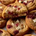 White Chocolate Raspberry Cookies Recipe