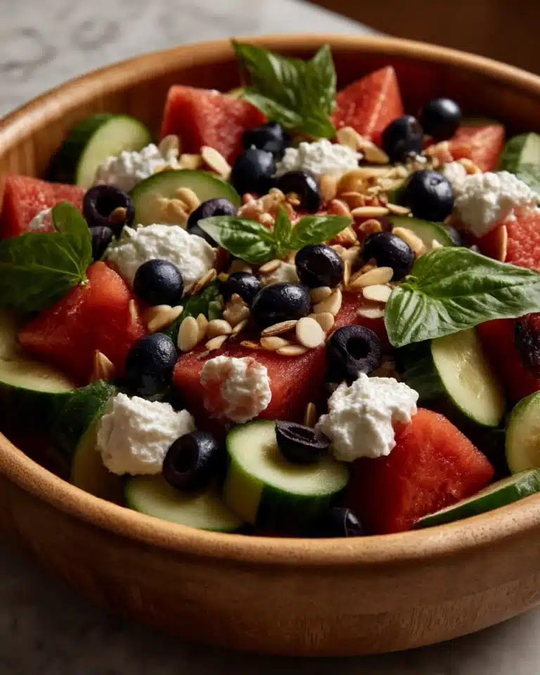 Burrata Watermelon Salad Recipe