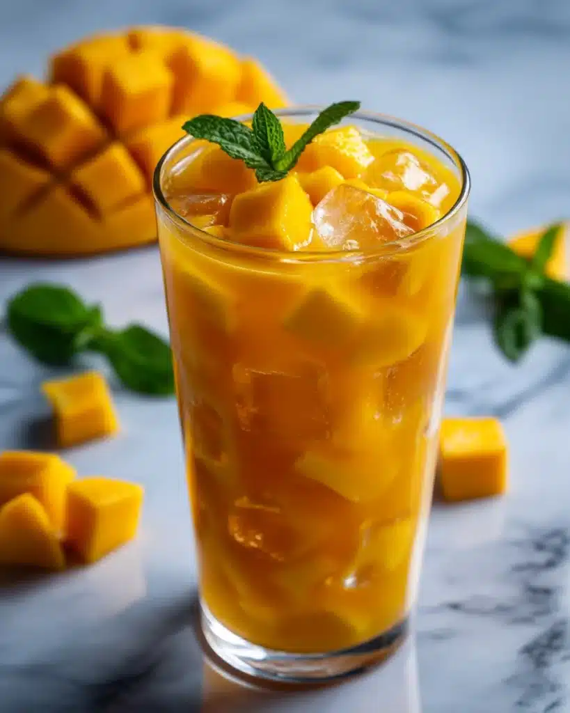 Quick Mango Iced Tea Recipe