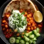 Harissa Chickpeas with Whipped Feta Recipe