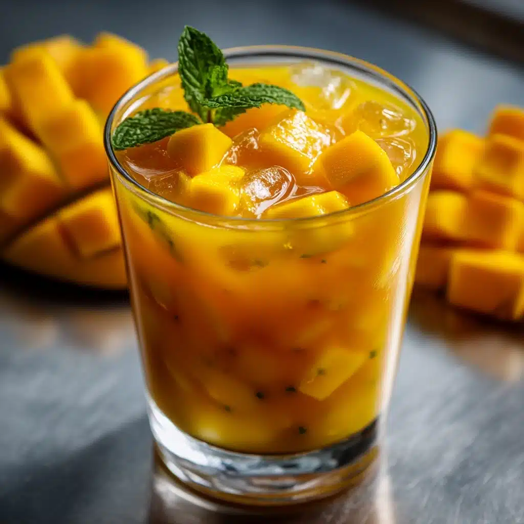 Quick Mango Iced Tea Recipe - Recipe Image