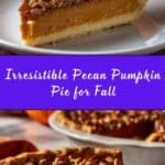 Pecan Pumpkin Pie Recipe