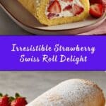 Strawberry Swiss Roll Recipe