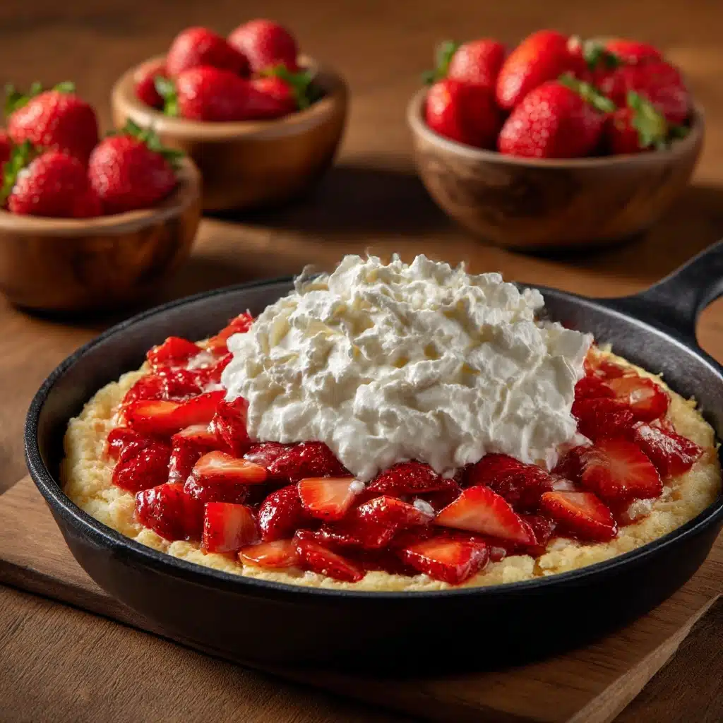 Skillet Strawberry Shortcake Recipe