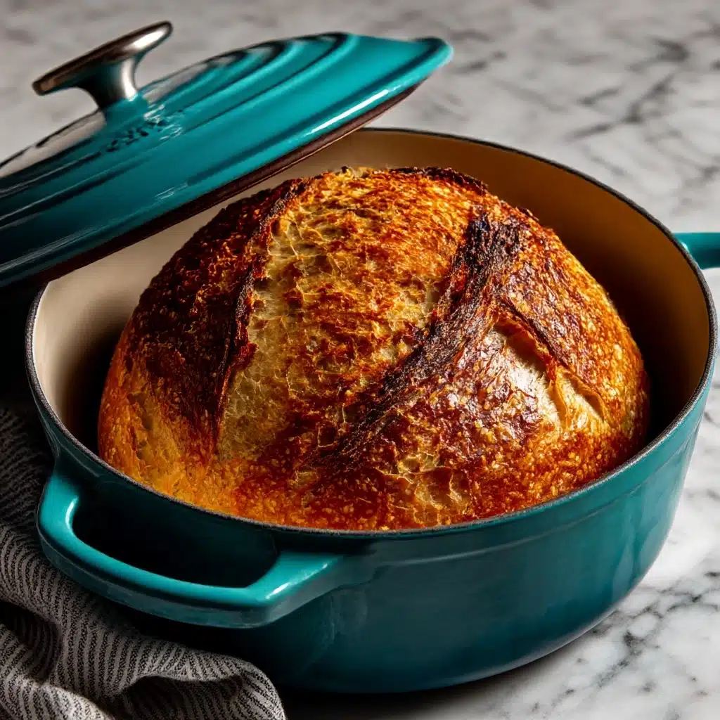 Easy Dutch Oven No Knead Bread Recipe