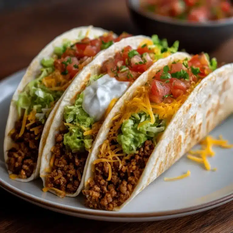 Ground Beef Tacos Recipe