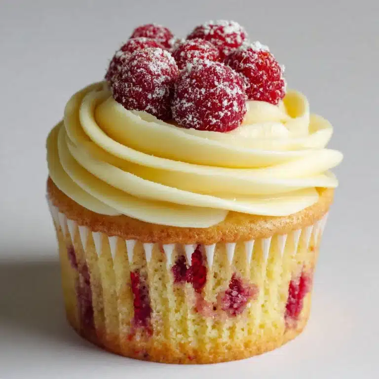 Raspberry Lemon Heaven Cupcakes Recipe