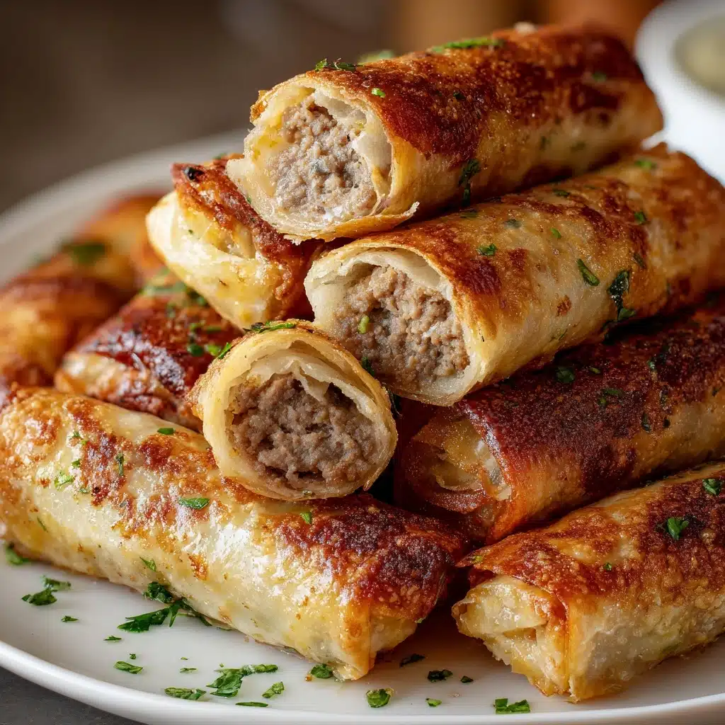Spicy Garlic Beef Croquettes with Crispy Golden Crust Recipe - Recipe Image