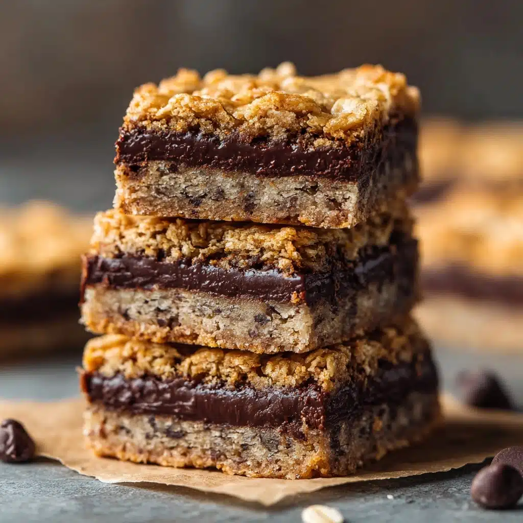 Oatmeal Fudge Bars Recipe - Recipe Image
