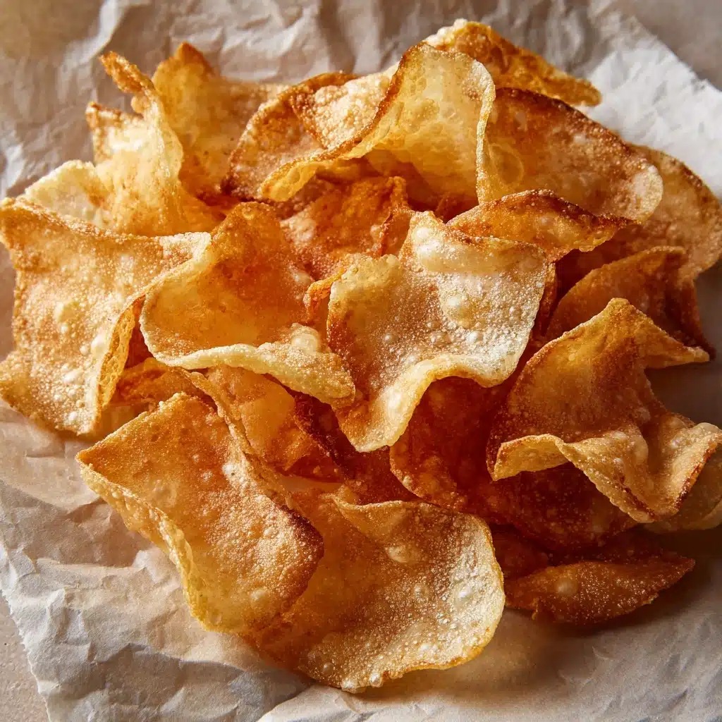 Crispy Homemade Wontons Recipe - Recipe Image