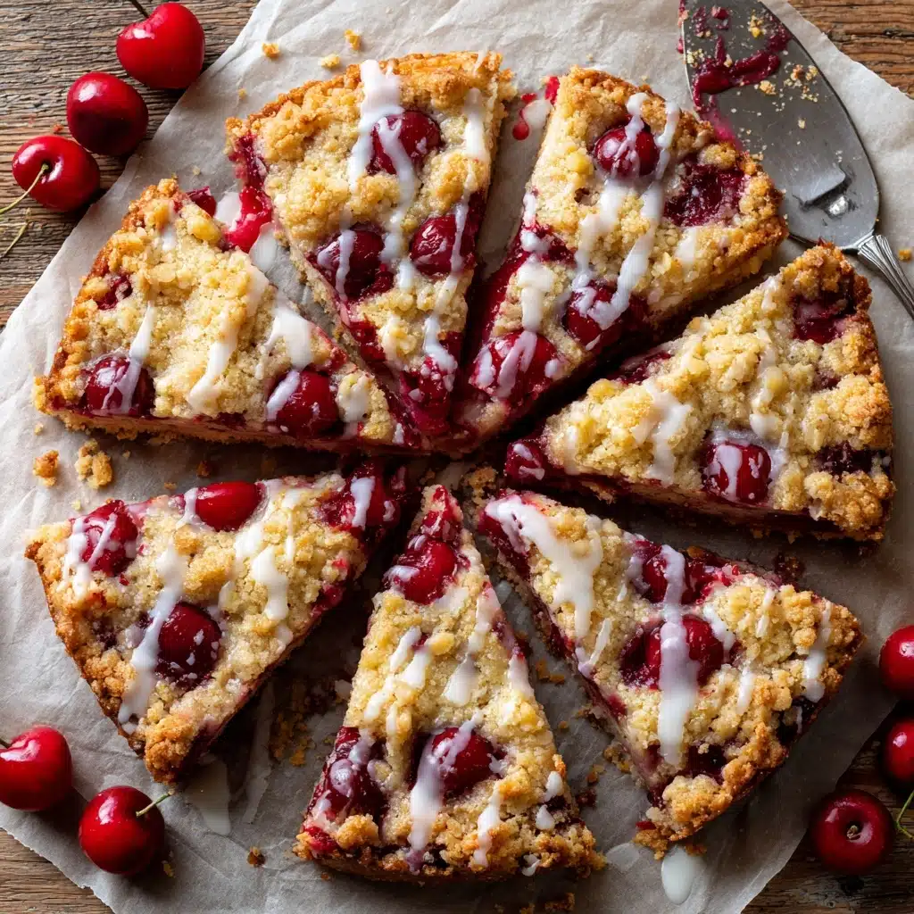 Cherry Dessert Pizza Recipe - Recipe Image