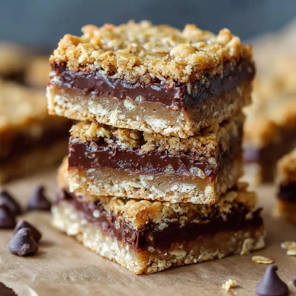 Oatmeal Fudge Bars Recipe - Recipe Image