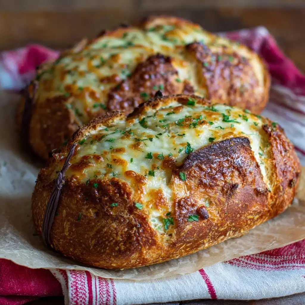 Italian Herbs Cheese Bread Recipe - Recipe Image
