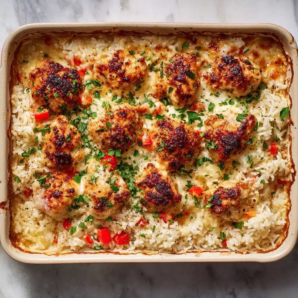 Italian Chicken Rice Casserole Recipe