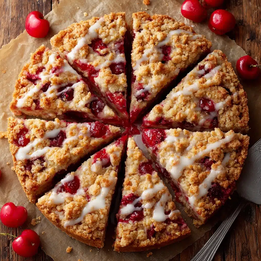 Cherry Dessert Pizza Recipe - Recipe Image