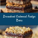 Oatmeal Fudge Bars Recipe