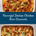 Italian Chicken Rice Casserole Recipe