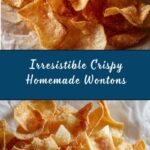 Crispy Homemade Wontons Recipe
