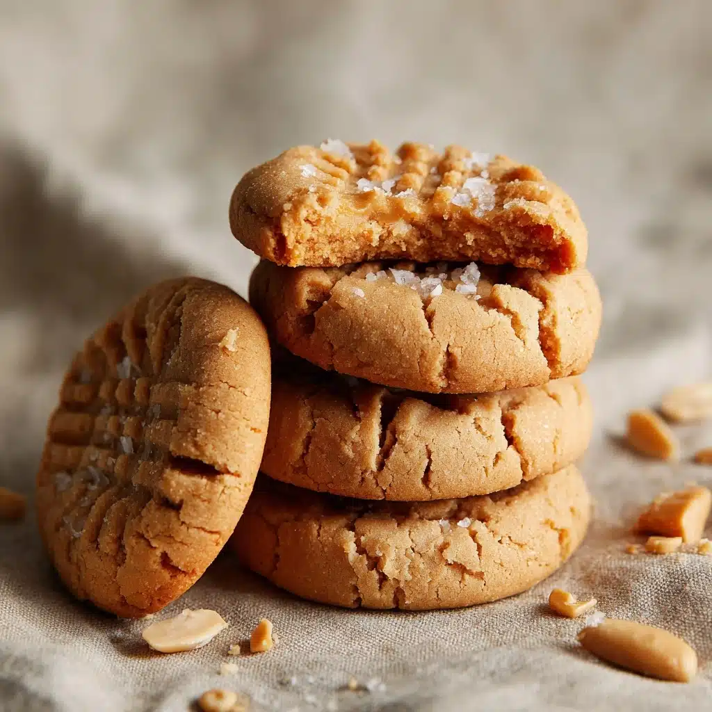 The BEST Soft and Chewy Peanut Butter Cookies Recipe - Recipe Image