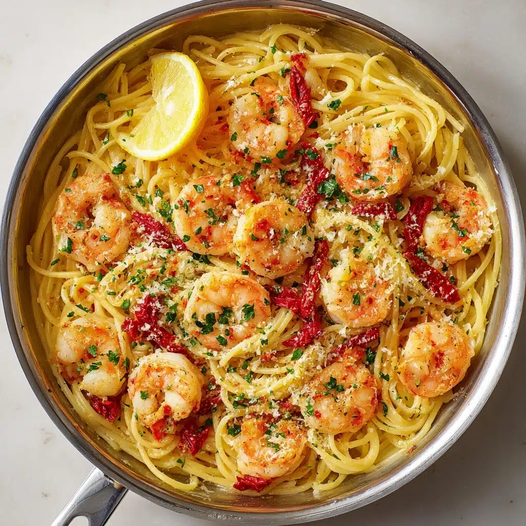 Lemon Shrimp Pasta Recipe - Recipe Image