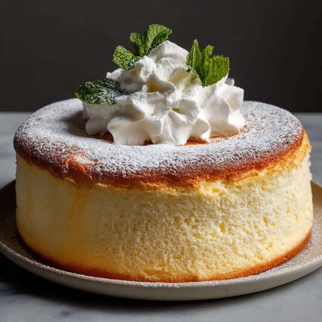 Light & Fluffy Yogurt Cloud Cake Recipe - Recipe Image