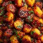 Crispy Gochujang Potato Salad Recipe