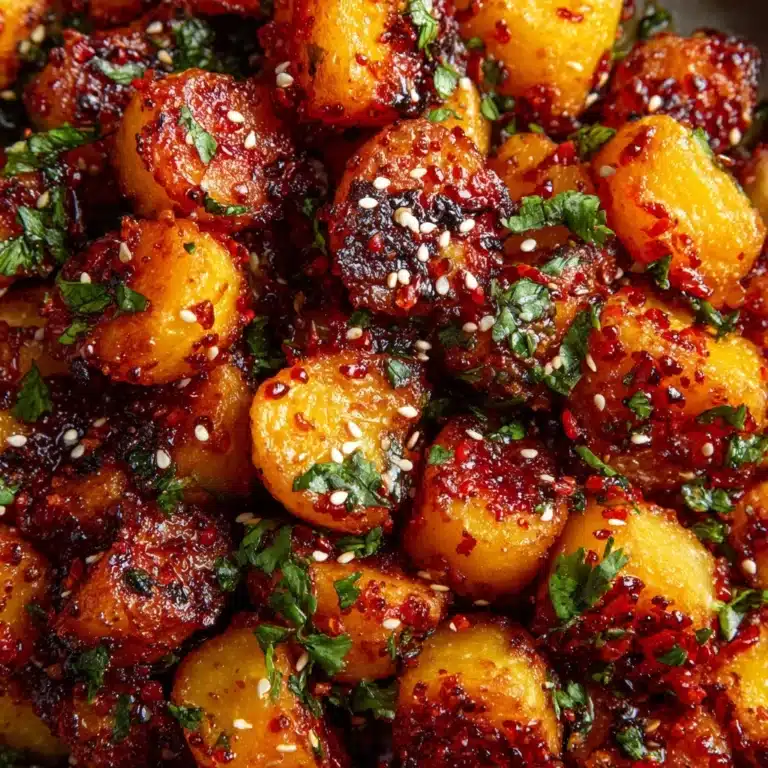 Crispy Gochujang Potato Salad Recipe