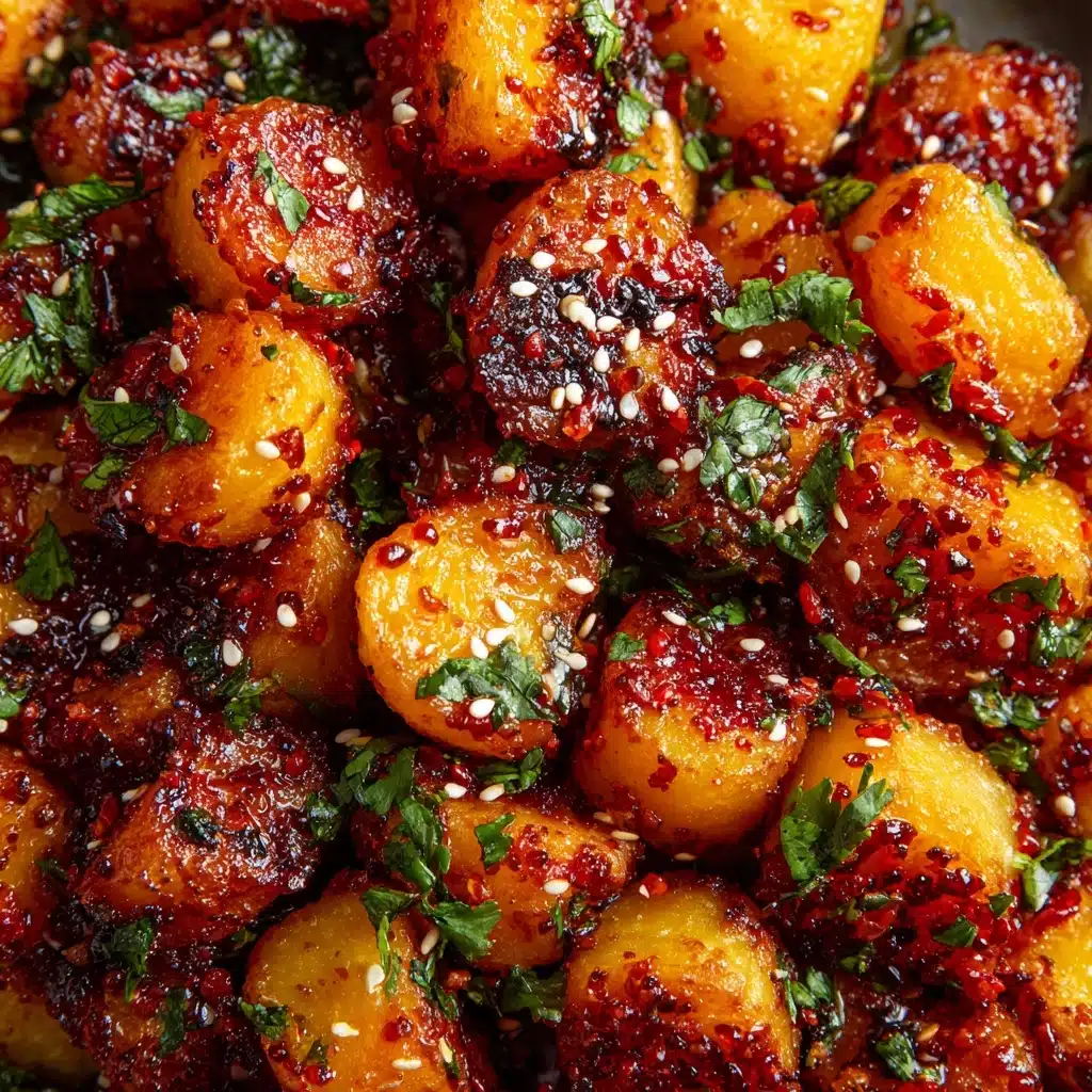 Crispy Gochujang Potato Salad Recipe - Recipe Image
