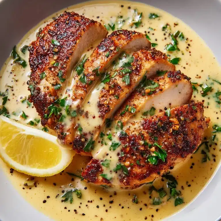 Creamy Lemon Pepper Chicken Recipe