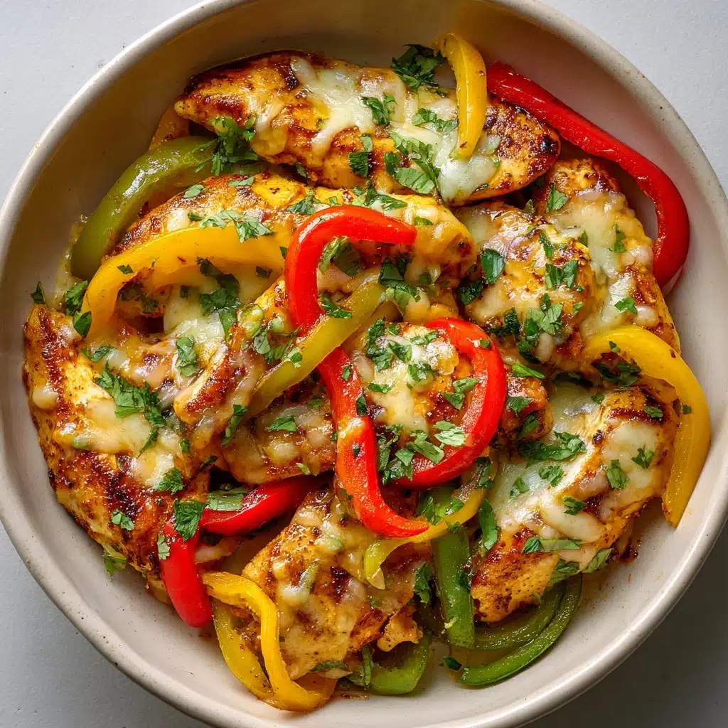Cajun Chicken with Bell Peppers Recipe - Recipe Image