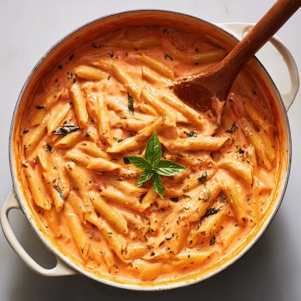 One Pot Rigatoni in Pink Sauce Recipe - Recipe Image