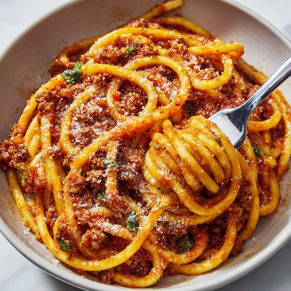 Bucatini all’Amatriciana Recipe - Recipe Image