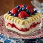 No Bake Summer Berry Icebox Cake Recipe