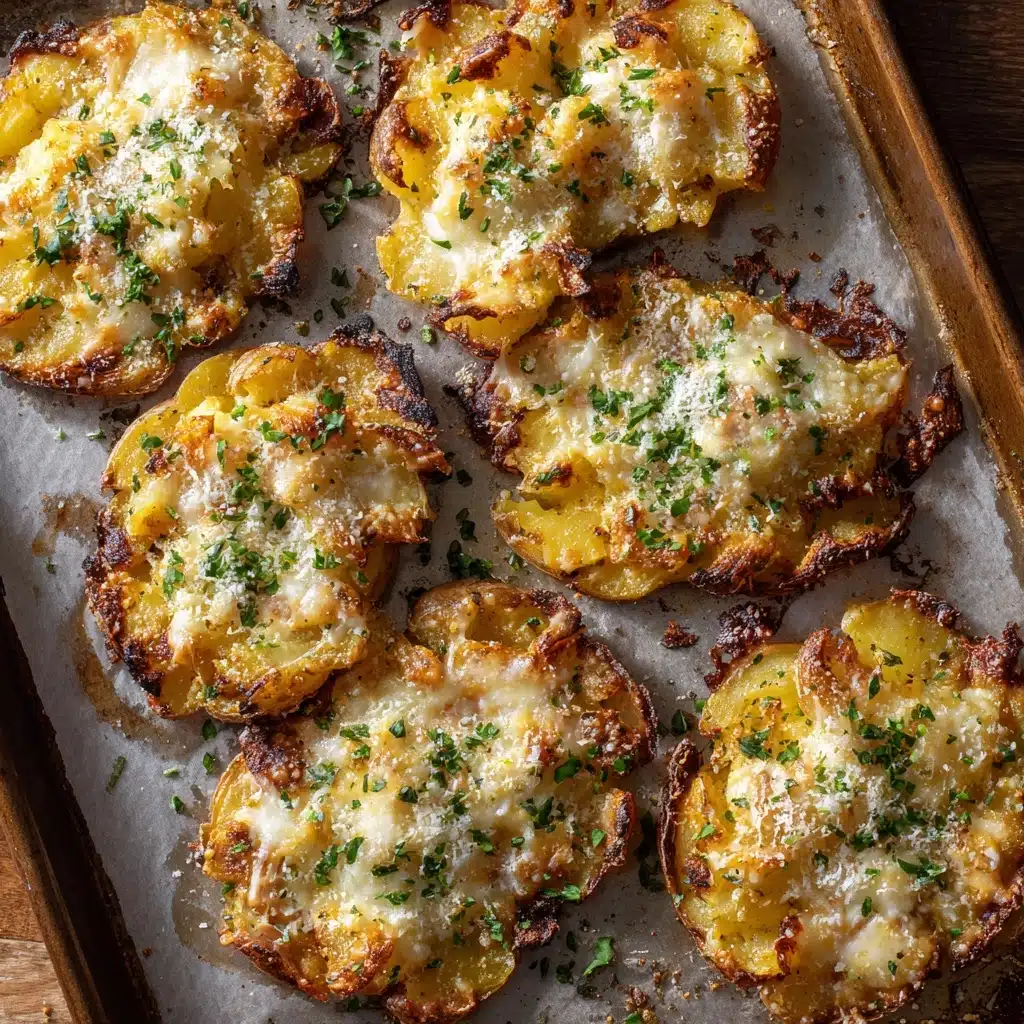 Air-Fryer Smashed Potatoes Recipe