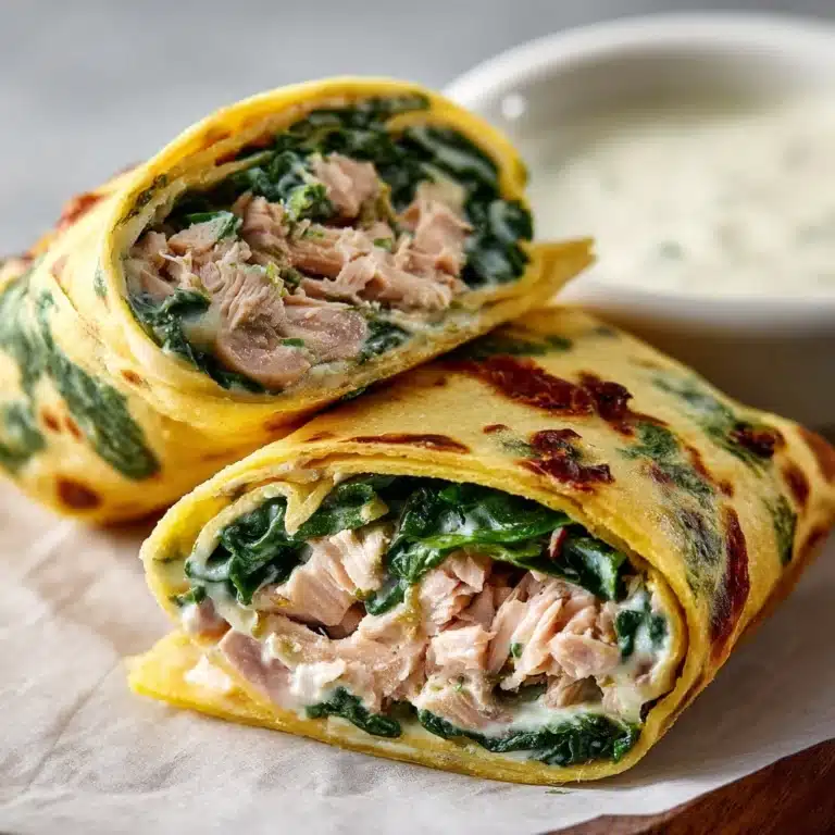 Blackened Salmon Caesar Wraps Recipe