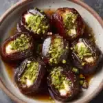 Honey Pistachio Ricotta Stuffed Dates Recipe