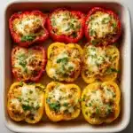 Cheesy Chicken Stuffed Peppers Recipe