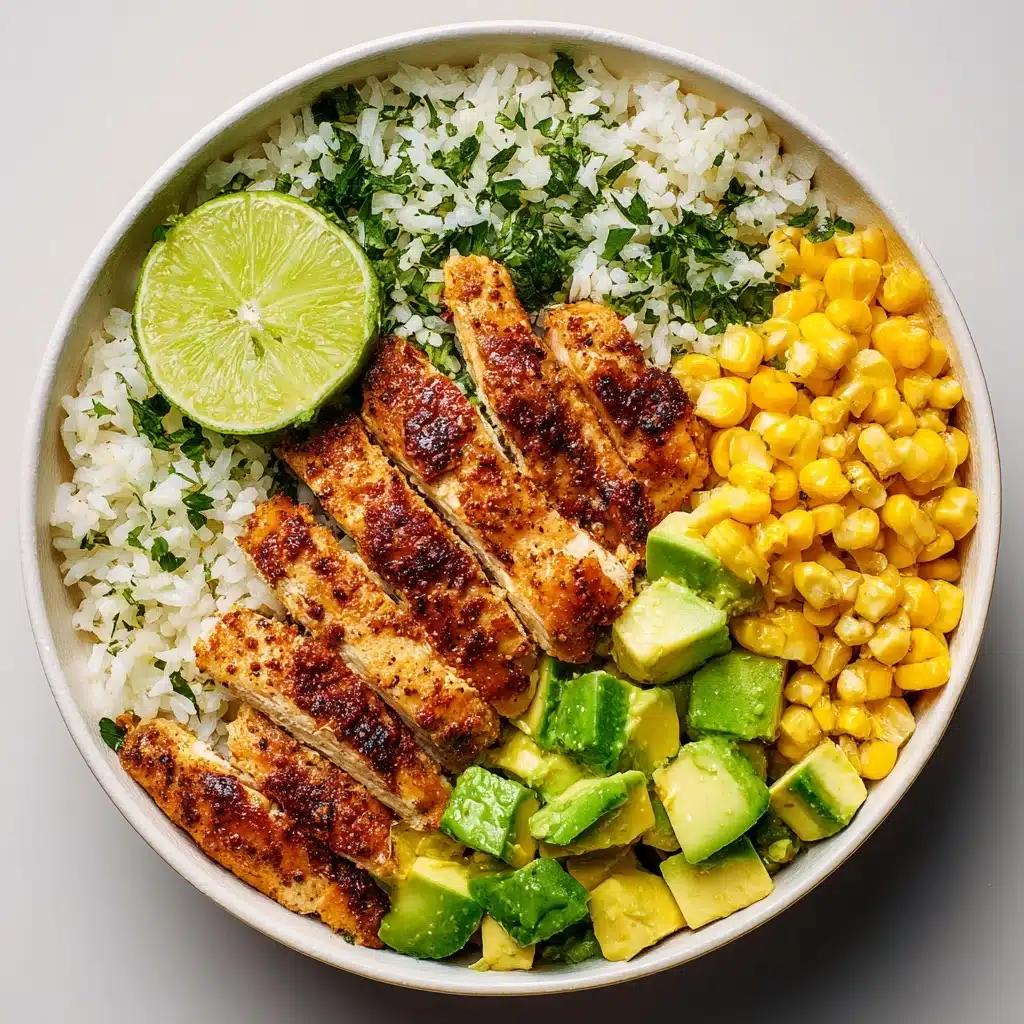 Honey Chipotle Chicken Rice Bowls Recipe - Recipe Image