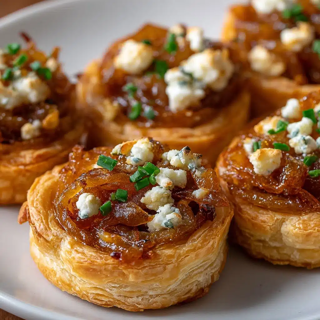 Caramelized Onion Tarts Recipe - Recipe Image