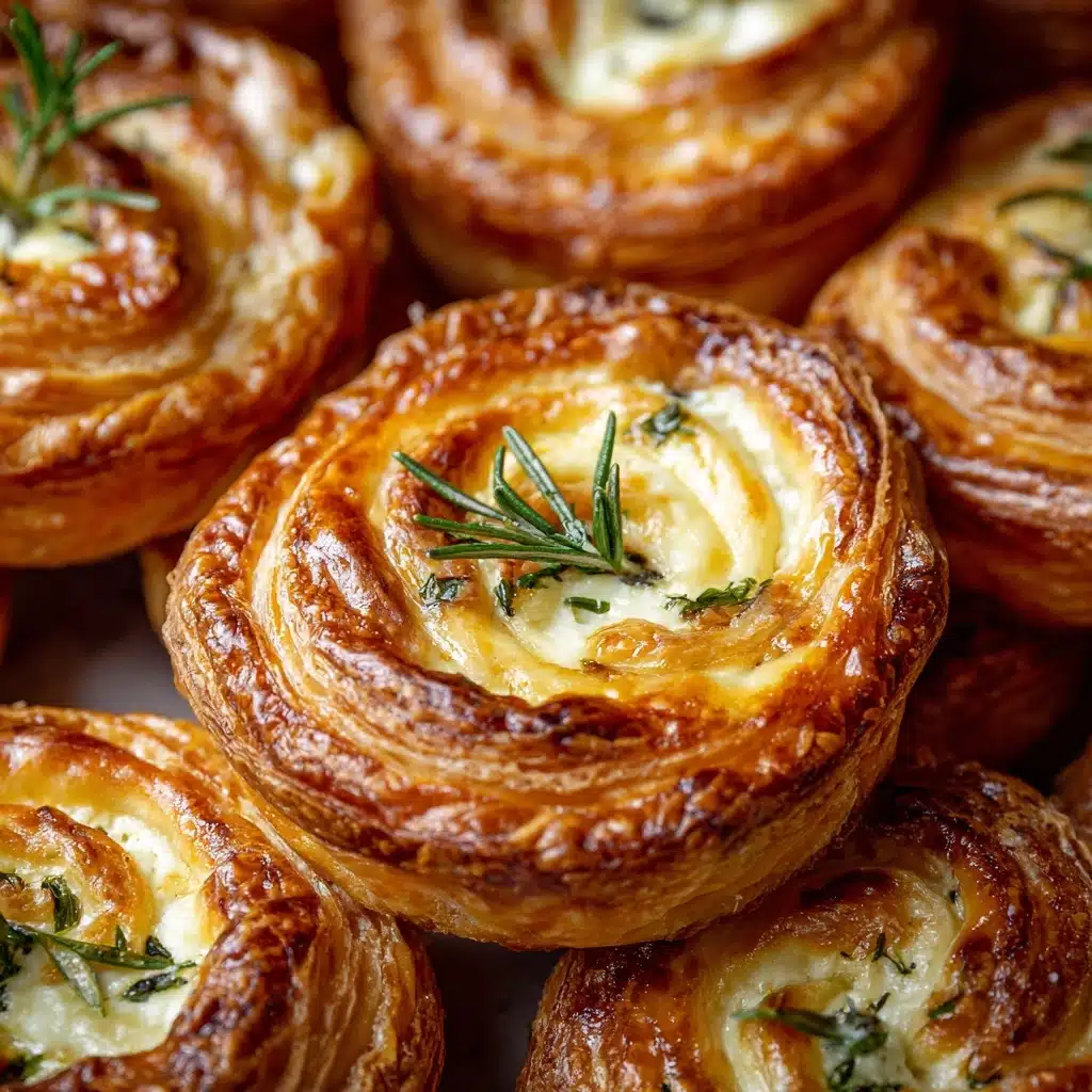 Brie and Jam Puff Pastry Bites Recipe - Recipe Image
