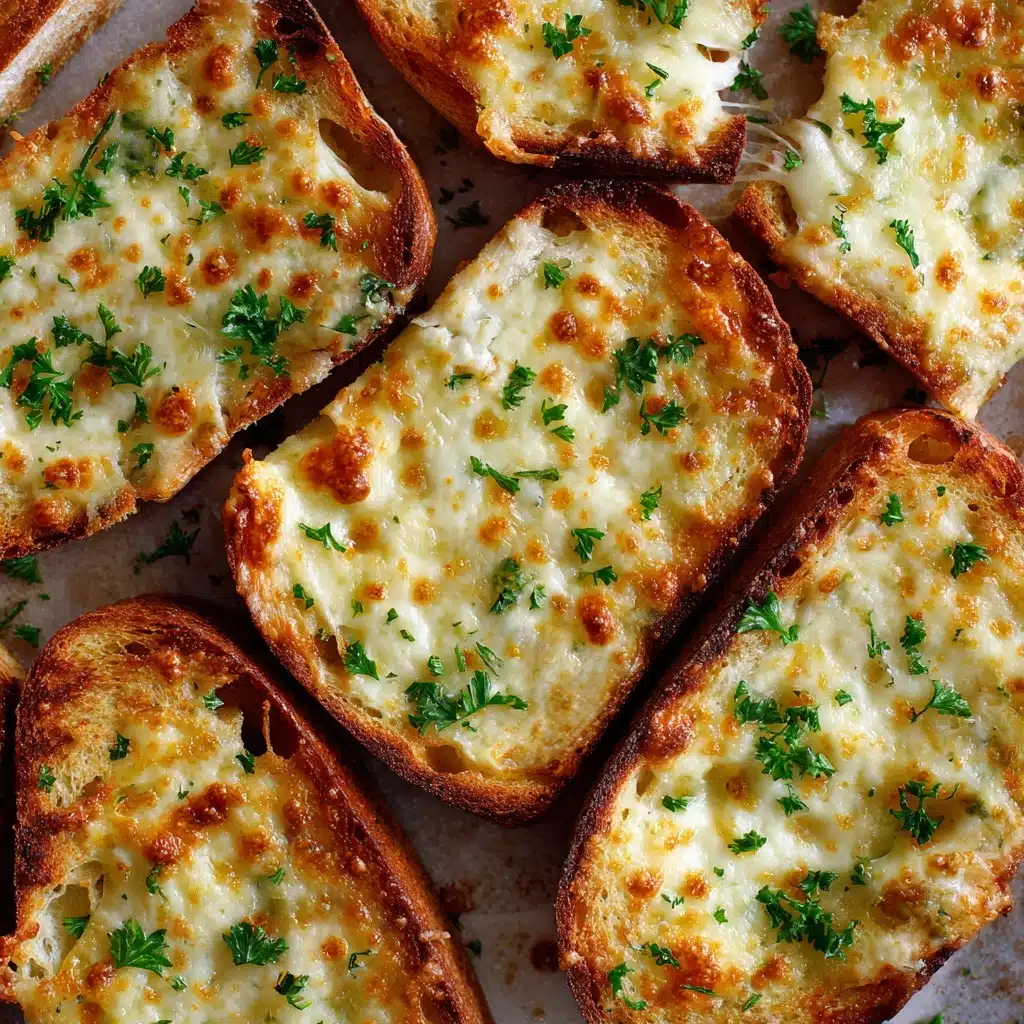Cheesy Garlic Bread Recipe - Recipe Image