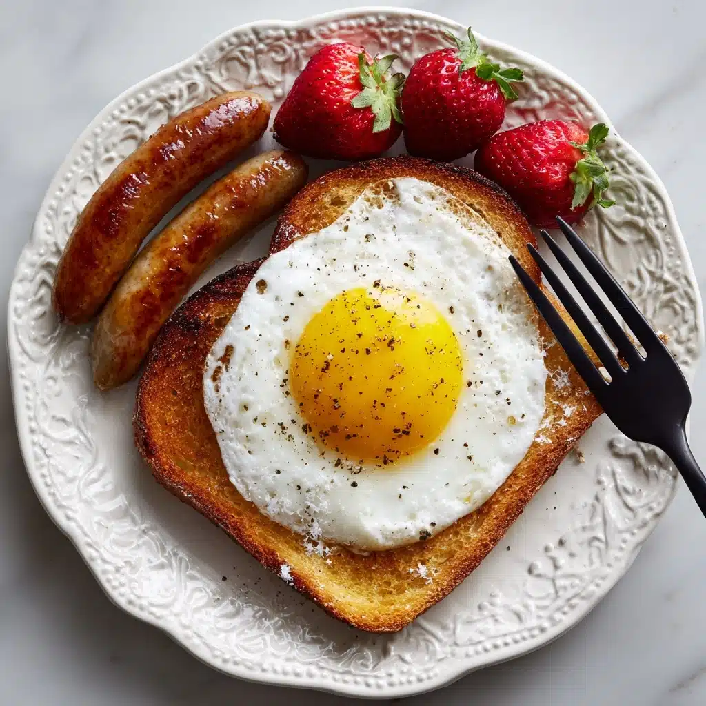 Air Fryer Egg Toast Recipe - Recipe Image