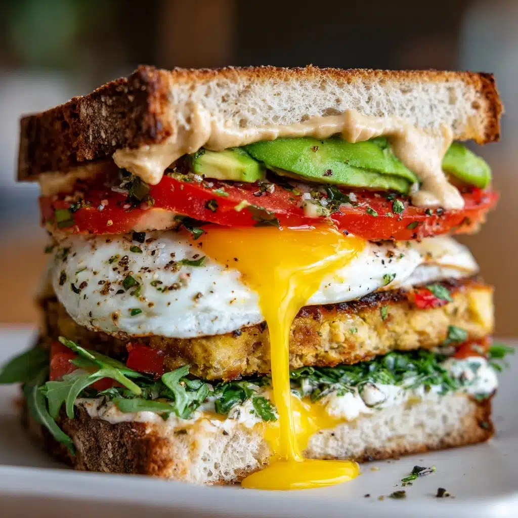 Egg & Chicken Breakfast Sandwich Recipe - Recipe Image
