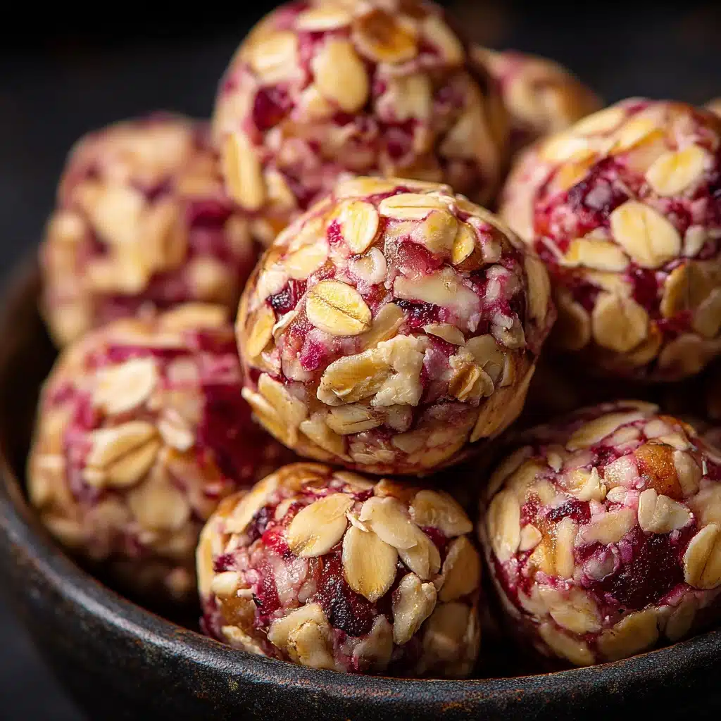 Strawberry and Banana Oat Balls Recipe