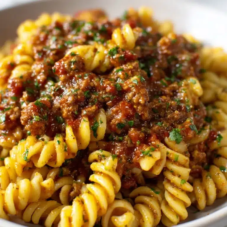 Quick Sloppy Joe Pasta Casserole Recipe