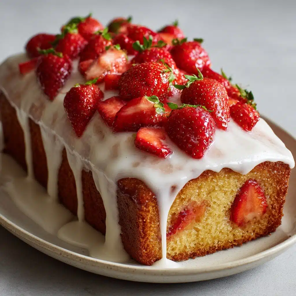 Fresh Strawberry Cream Cheese Bread Recipe - Recipe Image