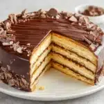No-Bake Chocolate Biscuit Cake Recipe