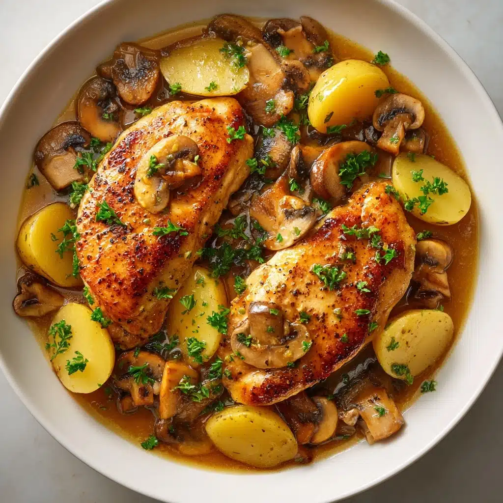 Chicken with Mushroom Sauce Recipe - Recipe Image