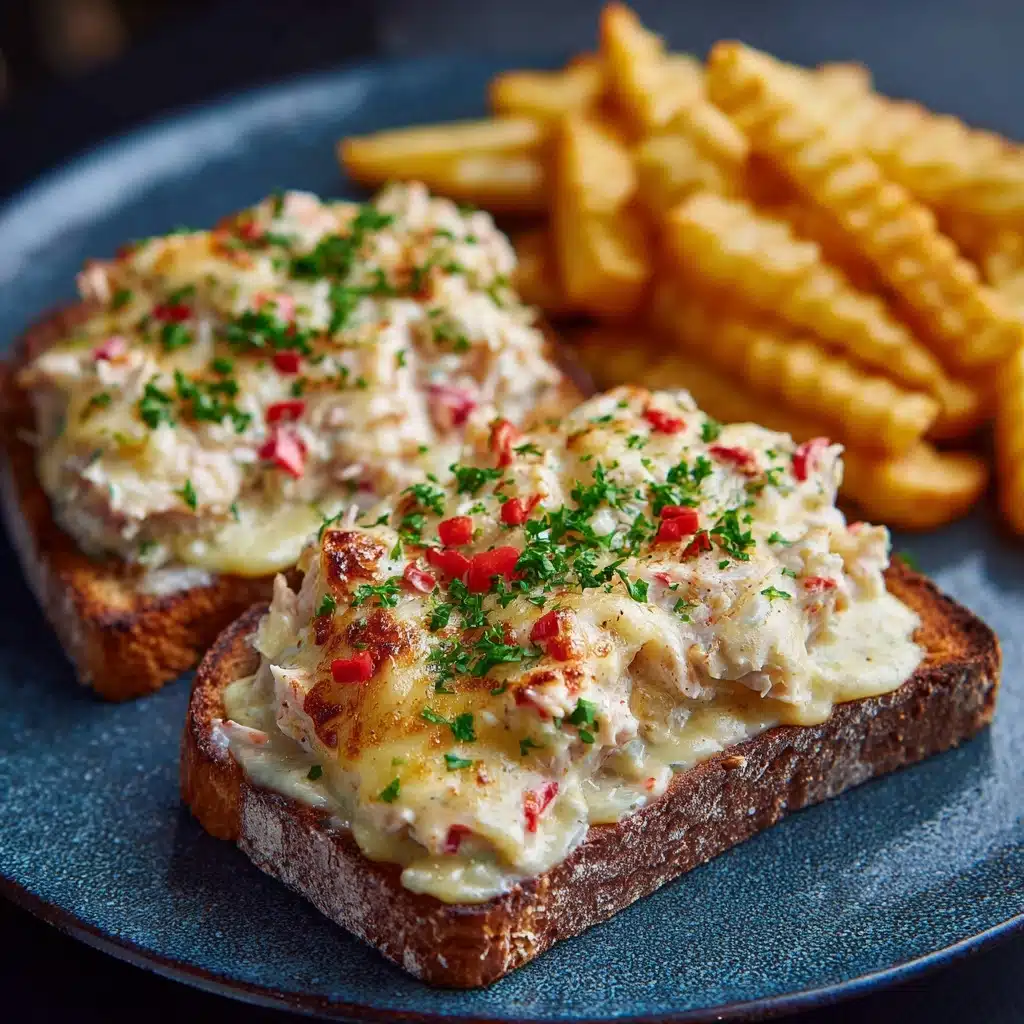 Easy & Quick Crab Melts Recipe - Recipe Image