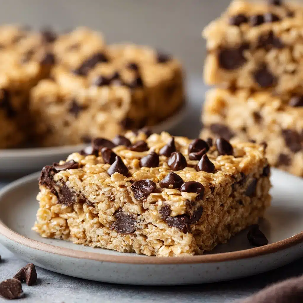Oatmeal Chocolate Chip Bars Recipe - Recipe Image